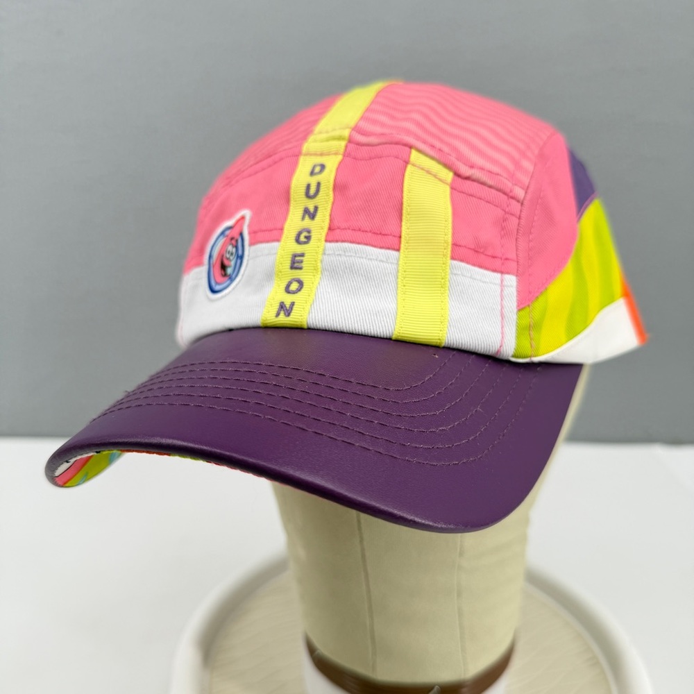 Spongebob Patrick Nickelodeon X Dungeon Forward 5 Panel Hat Buckle Strapback